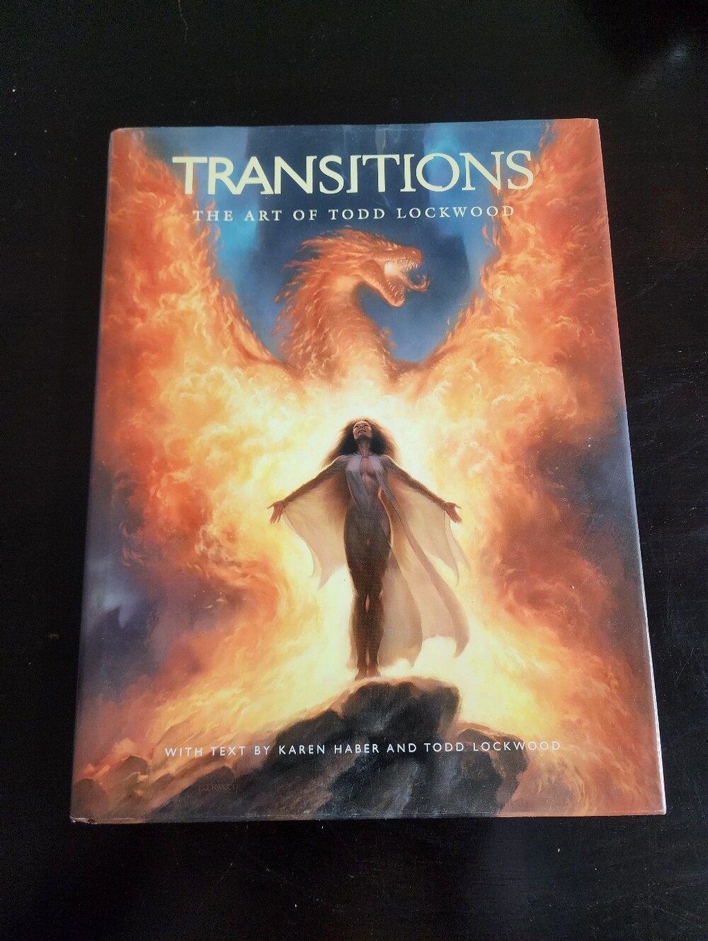 TRANSITIONS: The Art of Todd Lockwood - Fiery Cover Art Book